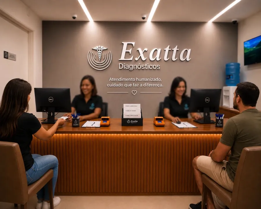 Recepção Exatta Diagnósticos